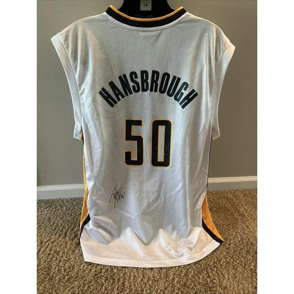2009 adidas Tyler Hansbrough INDIANA PACERS Mens Rookie NBA Swingman XXL JERSEY